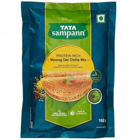 Tata Sampann Protein Rich Moong Dal Chilla Mix  Pack  180 grams